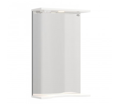 Зеркало Onika Коралл 45 белое, с подсветкой 204501 