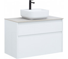 Тумба под раковину Aquanet Nova Lite 90 белый (2 ящика) 