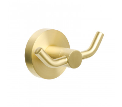 Крючок двойной золото-сатин Fixsen Comfort Gold FX-87005A 