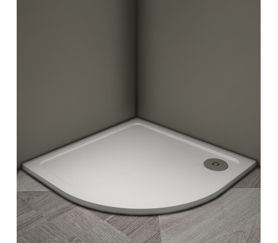 Душевой поддон Veconi Tezeo stone TZ-10, 900x900x30, искусственный камень, белый TZ10-90PL-01-19C3 