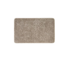 Коврик для ванной комнаты, 50x80, микрофибра, светло-коричневый, IDDIS, BSQS07Mi12 