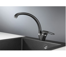 Смеситель для кухни GRANULA ST-03, ЧЁРНЫЙ 