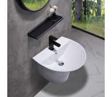 Умывальник CeramaLux NB165 белый 