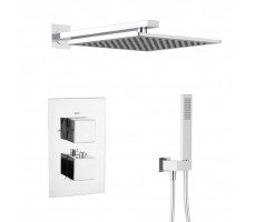 Душевой комплект с термостатом Feramolli CL715-12 (30см.), хром Душевой комплект с термостатом Feramolli CL715-12 (30см.), хром