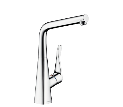 Смеситель для кухни Hansgrohe Metris 14822800 сталь