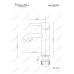 Смеситель для раковины Feramolli BL647, черный матовый 