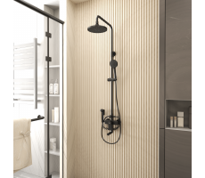 Душевая система DK с гигиеническим душем  Bayern.Fürth DA1524705B18 черный матовый 