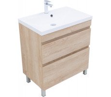 Тумба под раковину Aquanet Нота New 75 дуб светлый 00344143 Тумба под раковину Aquanet Нота New 75 дуб светлый 00344143