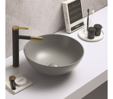 Умывальник CeramaLux 104MH-5 серый 