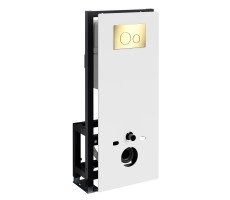 Система инсталляции для унитазов WasserKRAFT Glan 66TLT.010.ME.WH.PG02  