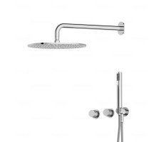 Комплект для душа скрытого монтажа Feramolli CO8834S-12 хром Комплект для душа скрытого монтажа Feramolli CO8834S-12 хром