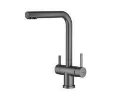 Смеситель Splenka для кухни с подключением к фильтру питьевой воды S70.61.09 графит Смеситель Splenka для кухни с подключением к фильтру питьевой воды S70.61.09 графит