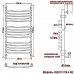 Полотенцесушитель водяной Ника ЛД Г2 120/40 Хром 