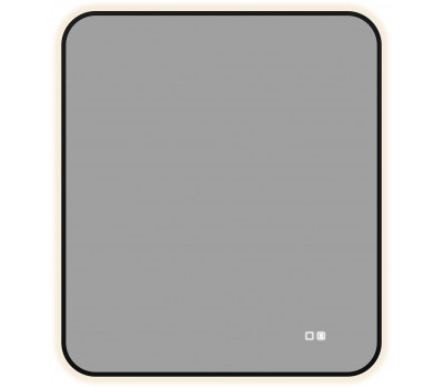 Зеркало Aquanet Контур 800х700 LED TX антипар, черный 00367662 