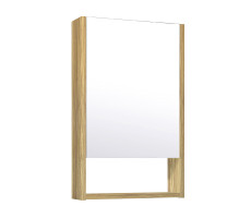 Зеркальный шкаф Runo лиственница Микра 40 (00-00001196)  Зеркальный шкаф Runo лиственница Микра 40 (00-00001196)