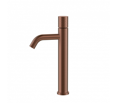 Смеситель STICK для умыв. выс. BRUSHED BRONZE DIAMOND Boheme 122-BRB брашированная бронза 