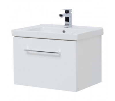 Тумба под раковину подвесная Dreja Big Inn 65 см, белый
