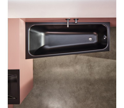 Стальная ванна Bette Space 1130-056 Черный 