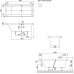 Квариловая ванна Villeroy & Boch Squaro 180x80 UBQ180SQR2V-01 
