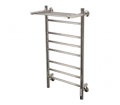 Полотенцесушитель электрический Comfysan Luce EC-8 80/40 с полкой, хром 