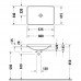 Раковина DURAVIT D-Neo 0358600079
