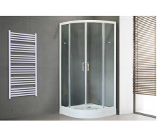Душевой угол с поддоном Royal Bath RB 90HK-T (прозрачное) белый 