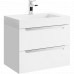 Подвесная тумба 70 см AQWELLA Cube CUB0107W Белый 