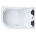 Гидромассажная ванна Royal Bath  NORWAY COMFORT 180х120х66 R