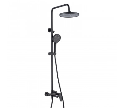 Душевая система Shevanik S4336H, черный