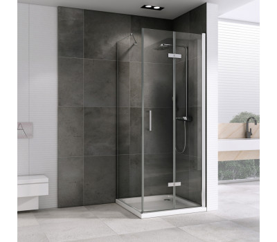 Душевой уголок ABBER Zart AG08100P-S101 хром 