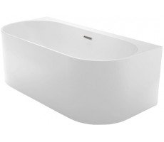 Ванна акриловая пристенная 180х80 Azario BRADFORD BRA18080 в комплекте с сифоном и металлической рамой