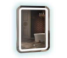 Зеркало AZARIO Мальта 400х700 LED-подсветка с диммером, сенсорный выключатель ФР-00001372 