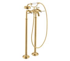 Смеситель для ванны Axor Montreux 16553250 золото Смеситель для ванны Axor Montreux 16553250 золото