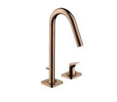 Смеситель для раковины Axor Citterio M 34132300 полированное красное золото Смеситель для раковины Axor Citterio M 34132300 полированное красное золото