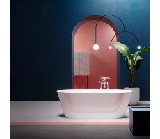 Ванна акриловая 150х70 GRUPPO TREESSE Inka V385BL со щелевым переливом, цвет белый глянцевый Ванна акриловая 150х70 GRUPPO TREESSE Inka V385BL со щелевым переливом, цвет белый глянцевый