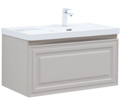 Тумба под раковину Aquanet Агата 90 бежевый 00345488 Тумба под раковину Aquanet Агата 90 бежевый 00345488