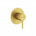 Встраиваемый смеситель для ванны VitrA Minimax Round (Минимакс Раунд) A4371025EXP брашированное золото Встраиваемый смеситель для ванны VitrA Minimax Round (Минимакс Раунд) A4371025EXP брашированное золото
