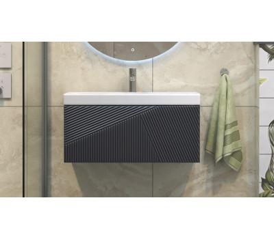 Тумба подвесная Velvex Edge 80.1Y, графит tp.EDG.9696.80.1Y графит  