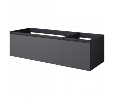 Тумба Armadi Art ANTHRACITE QUATRO 2 140см (100+40) профиль ANTHRACITE c подсветкой 790-M2-140-A-A-LED Тумба Armadi Art ANTHRACITE QUATRO 2 140см (100+40) профиль ANTHRACITE c подсветкой 790-M2-140-A-A-LED