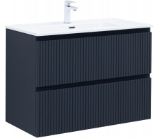 Тумба с раковиной Aquanet Джейн 90 цв.маренго (раковина Flat) 00332538 Тумба с раковиной Aquanet Джейн 90 цв.маренго (раковина Flat) 00332538