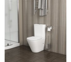 Унитаз Grossman GR-4450MS БЕЛЫЙ МАТОВЫЙ напольный БЕЗОБОДКОВЫЙ с тонкой крышкой Унитаз Grossman GR-4450MS БЕЛЫЙ МАТОВЫЙ напольный БЕЗОБОДКОВЫЙ с тонкой крышкой