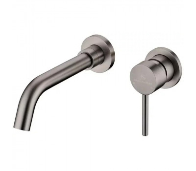 Смеситель для раковины встраиваемый Grocenberg GB511BG, графит 