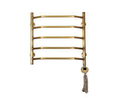 Полотенцесушитель электрический Domoterm Лаура Лаура П5 500x500 АБР ER Античная бронза 