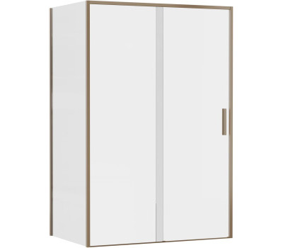Душевой уголок Aquanet Pleasure Evo 130x80 AE65-130x80-GBT профиль золото-никель браш, прозрачное стекло_ Душевой уголок Aquanet Pleasure Evo 130x80 AE65-130x80-GBT профиль золото-никель браш, прозрачное стекло_