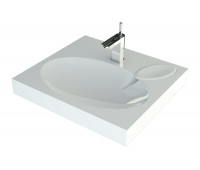 Раковина  для ванной комнаты для установки над стиральной машинкой  Andrea  Comfort 4680028070337 белый 