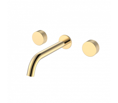 Смеситель из стены STICK LINEA на 3 отв. GOLD Boheme 152-2-G.3 золото 