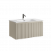 Тумба подвесная SANCOS Snob R 1.0 790х445х406, c одним ящиком оснащенным доводчиками, Beige Soft , арт.SNR1.080CE 
