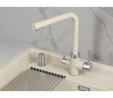 Смеситель для кухни GRANULA 5015, ПИРИТ 