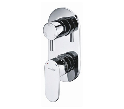 Смеситель для ванны и душа WasserKRAFT Dinkel 5800 5871 Хром 