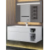 Тумба с раковиной для ванной подвесная Uperwood Lotus Premium 100х50х44 см, белая 39340207463 Тумба с раковиной для ванной подвесная Uperwood Lotus Premium 100х50х44 см, белая 39340207463